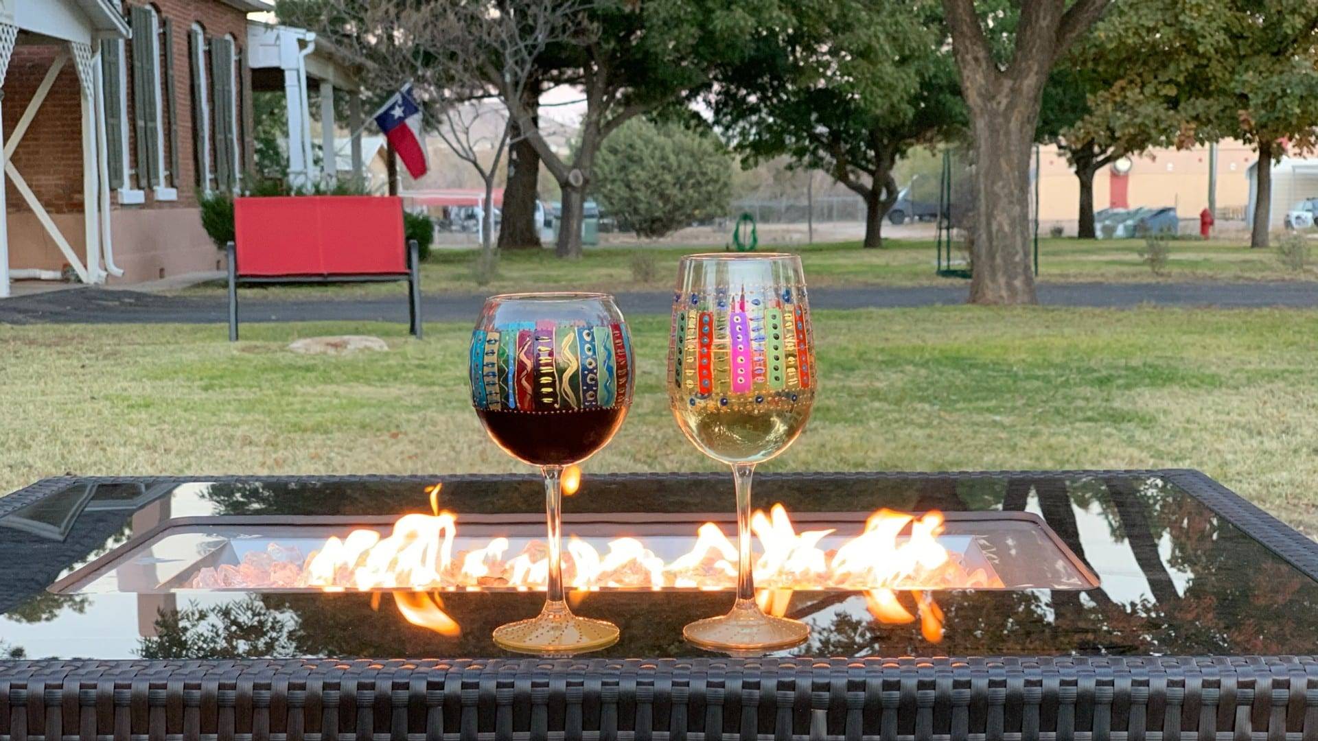 Big Bend Drinking Glass